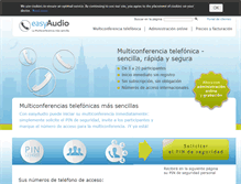 Tablet Screenshot of easy-audio.es
