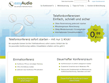 Tablet Screenshot of easy-audio.de